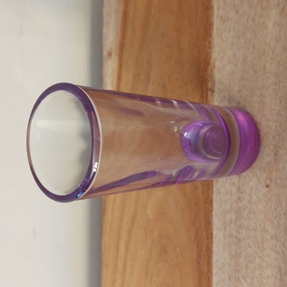 Libbey Crisa Pink Tequila Shot Glass